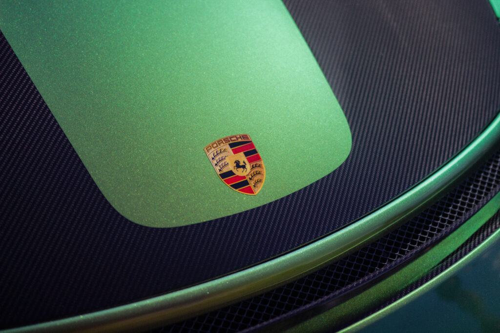 Porsche in STEK PPF